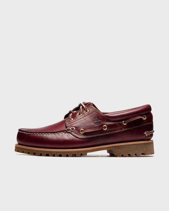 Timberland Authentics 3 Eye Classic Lug Red - BURGUNDY