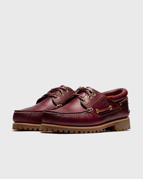 Timberland Authentics 3 Eye Classic Lug Red BURGUNDY