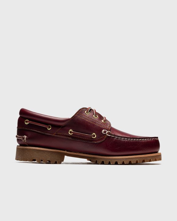 Timberland Authentics 3 Eye Classic Lug Red - BURGUNDY