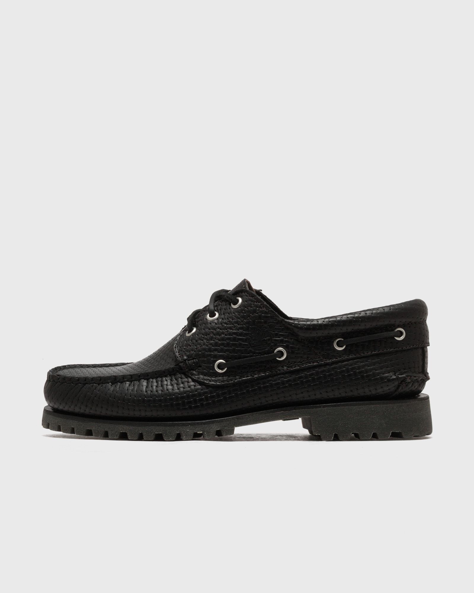 Timberland Authentic BOAT SHOE BLACK F GRAIN W