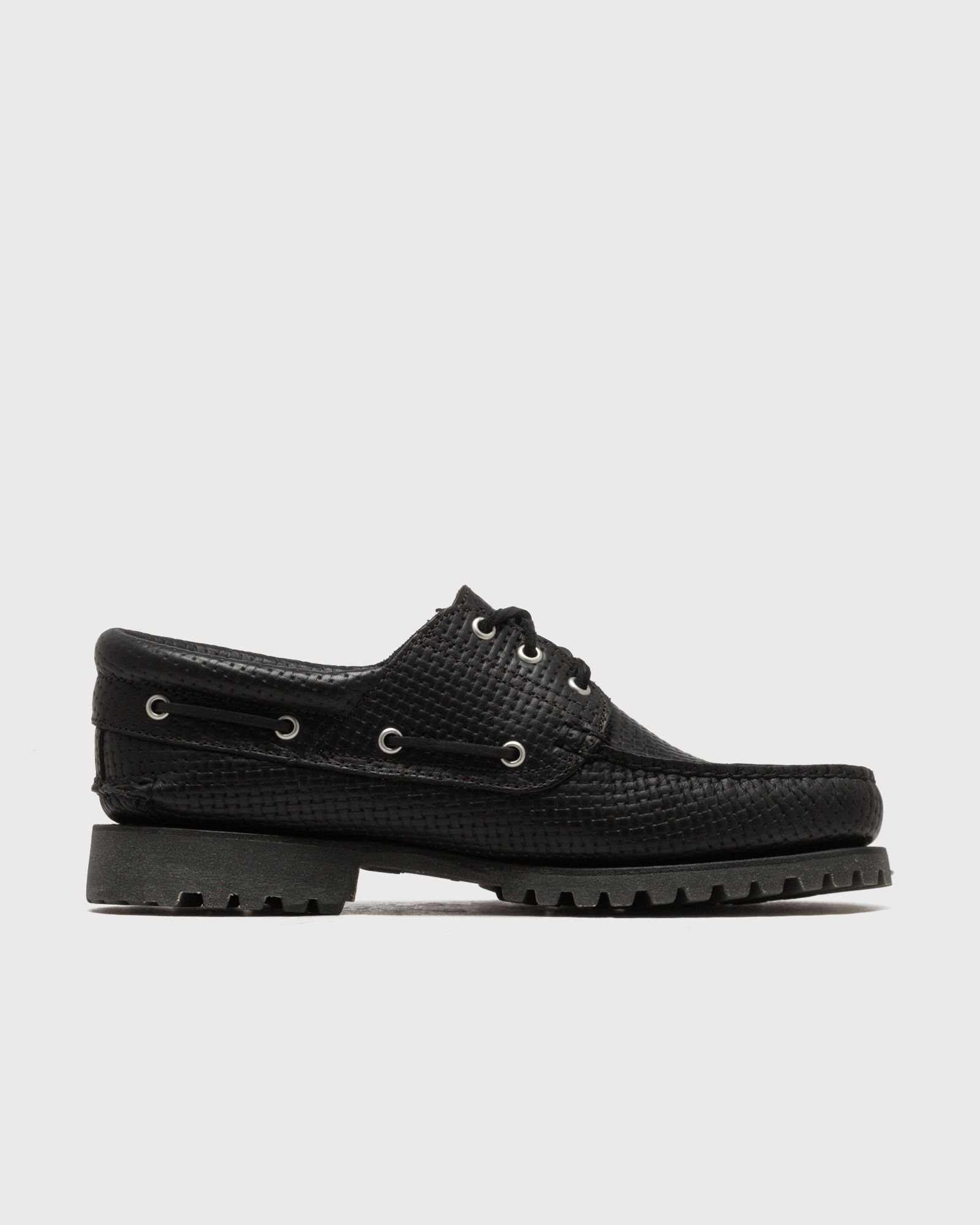 Timberland Authentic BOAT SHOE BLACK F GRAIN W