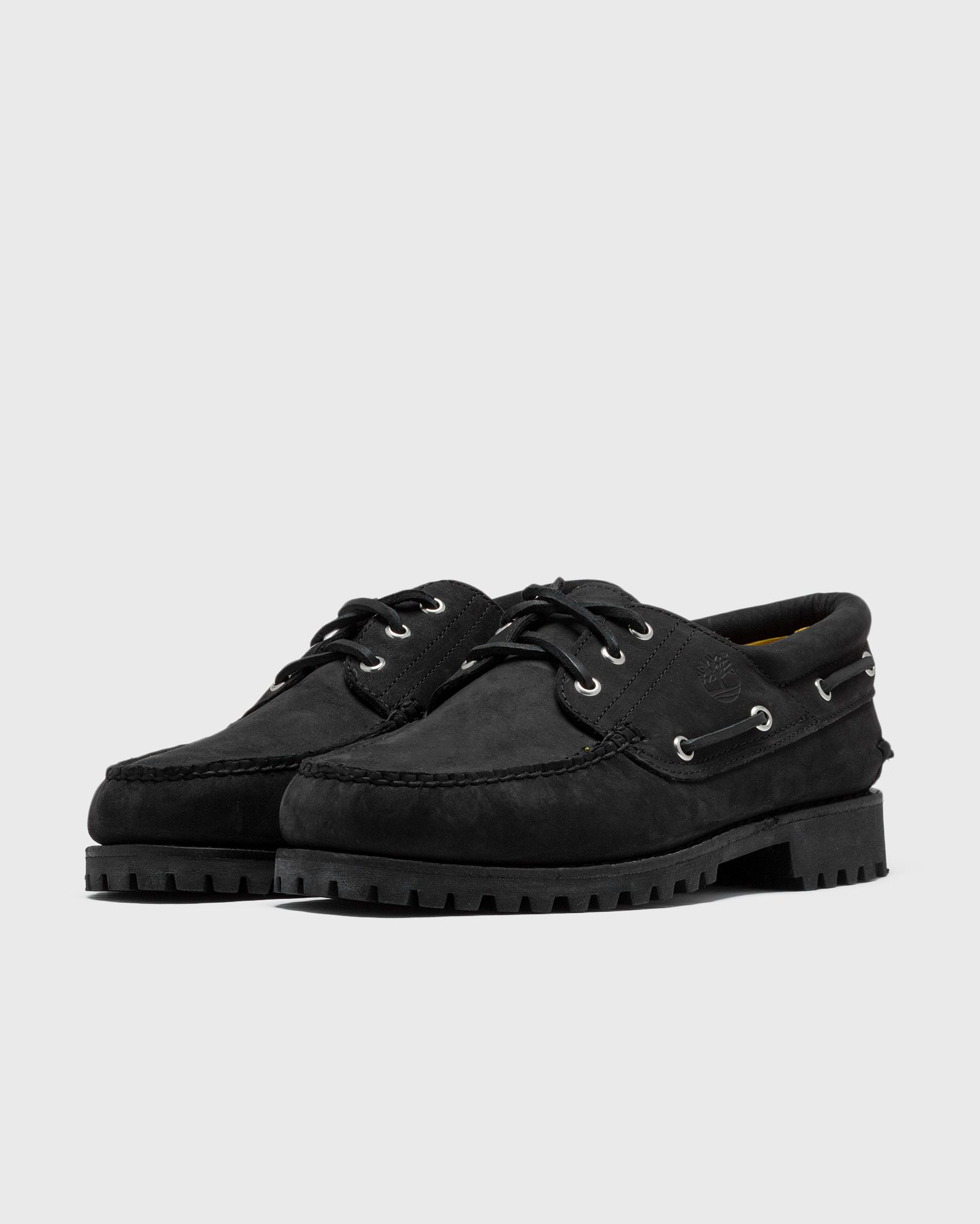 靴 Timberland AuthenticHandsewn3eyeBlackout Timberland Authentics 3 Eye Classic Lug Black | BSTN Store