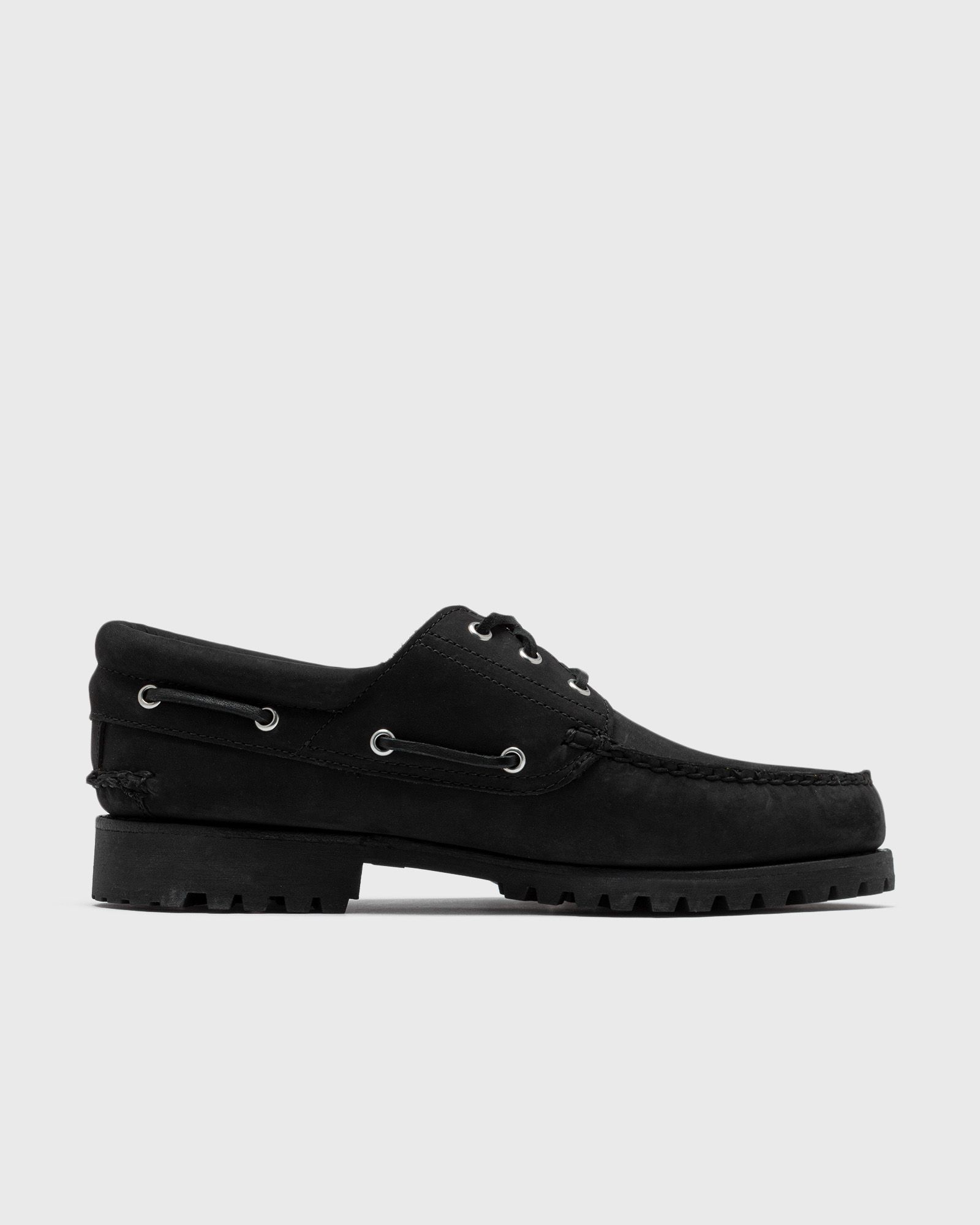 【希少品】Timberland 3eye Classic 黒 US10.5W TIMBERLAND MEN'S CLASSIC 3-EYE LUG HANDSEWN BOAT SHOES