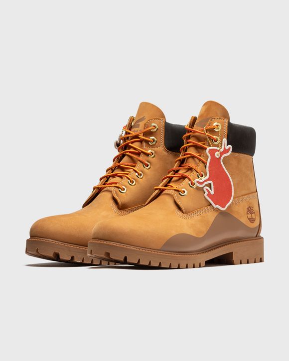 Timberland 6 Inch Premium Rubber Cup Boot Brown WHEAT