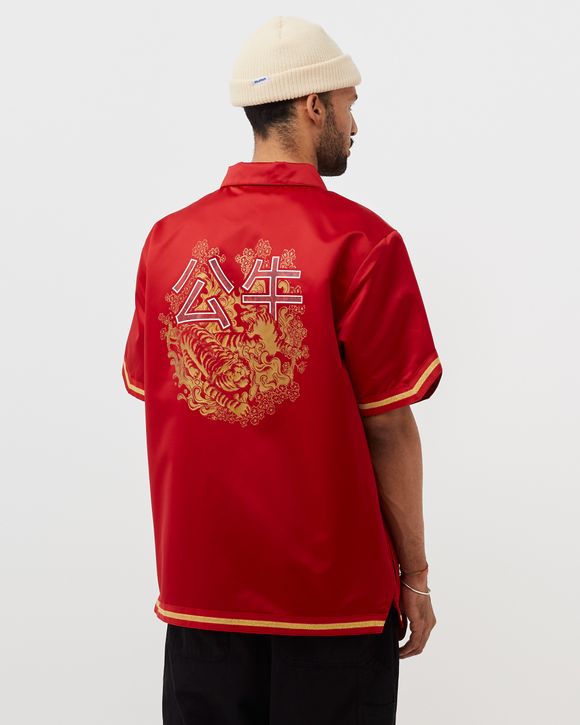 ファングッズ MITCHELL&NESS SHOOTING SHIRT-BULLS Men's White Chicago Bulls 1989/90 Authentic Shooting Shirt