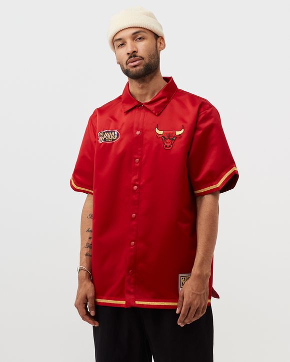 Mitchell & Ness Chicago Bulls Shooting Shirt in Red for Men