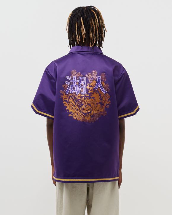 Mitchell & Ness CNY 4.0 Shooting Shirt - LA Lakers Purple - Dark Purple