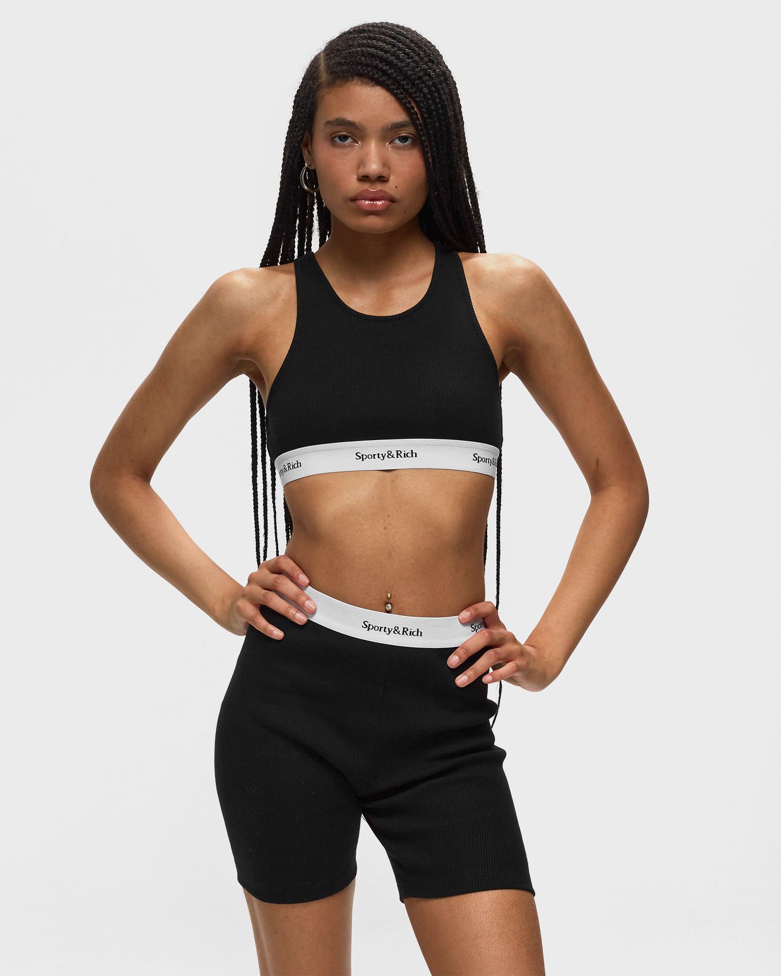 Serif Logo Cropped Tank