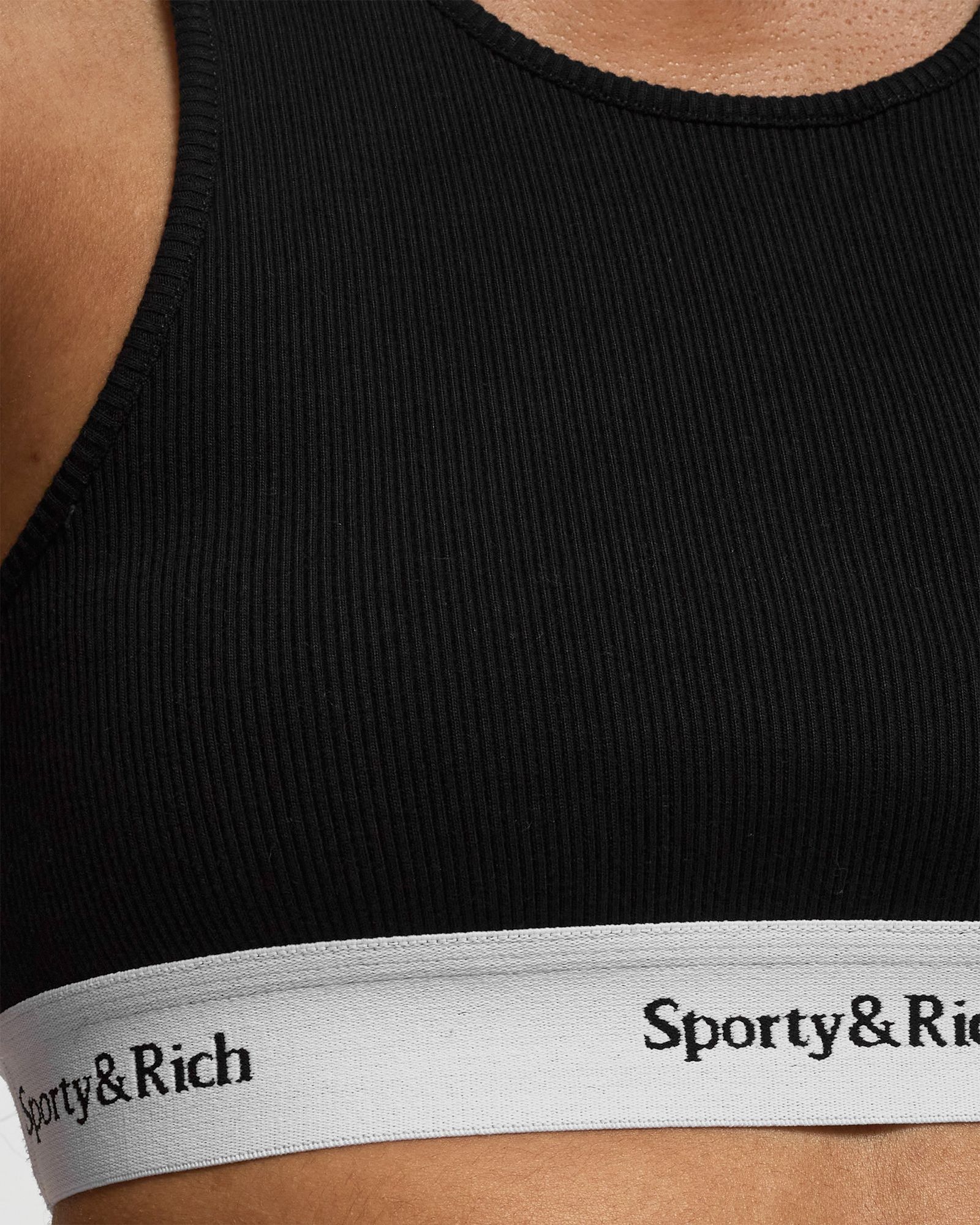 Serif Logo Cropped Tank