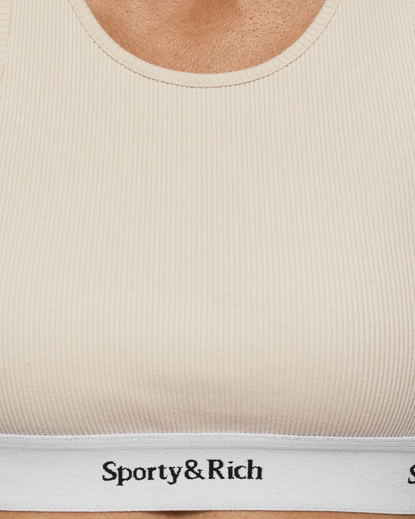 Serif Logo Cropped Tank