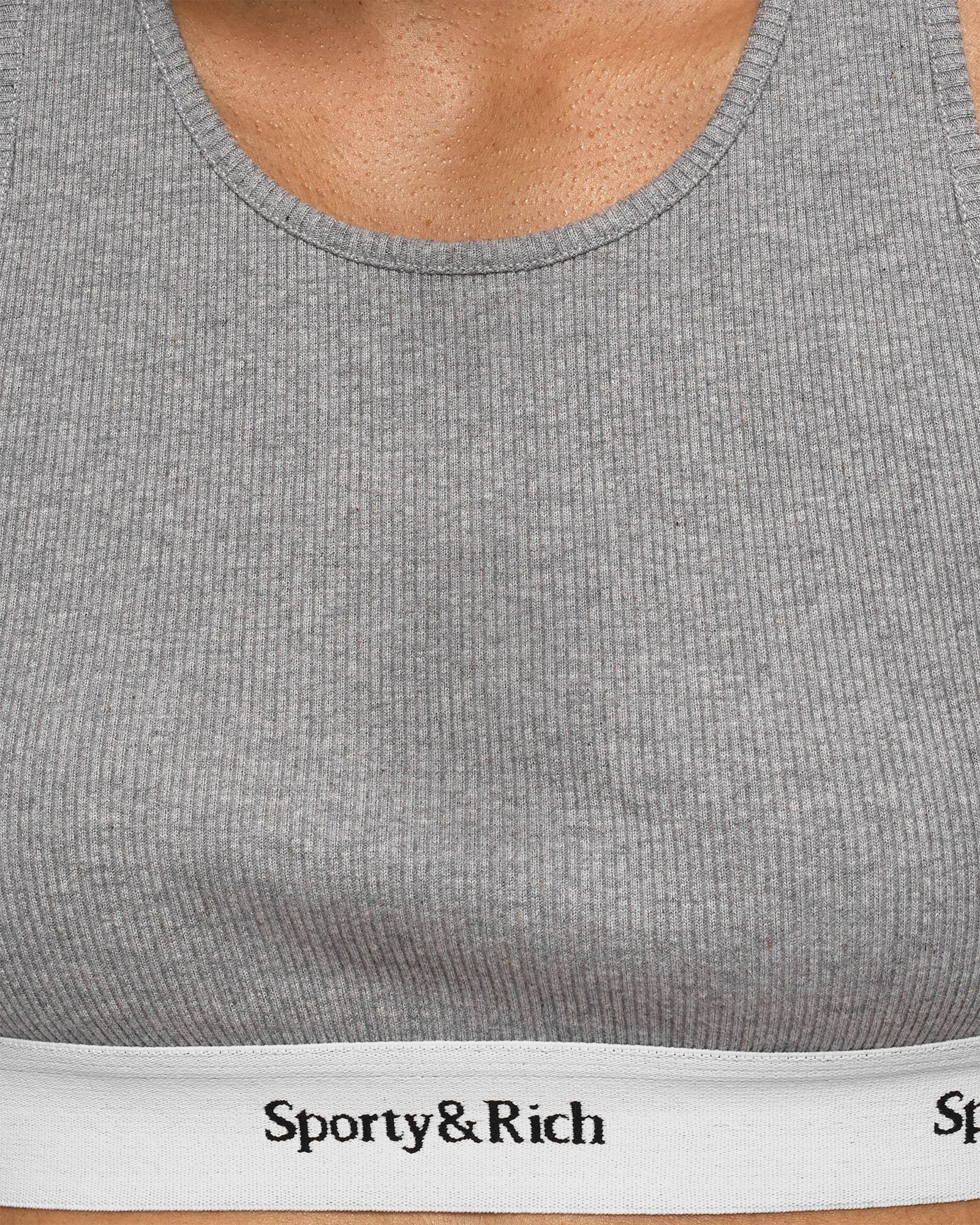 Serif Logo Cropped Tank