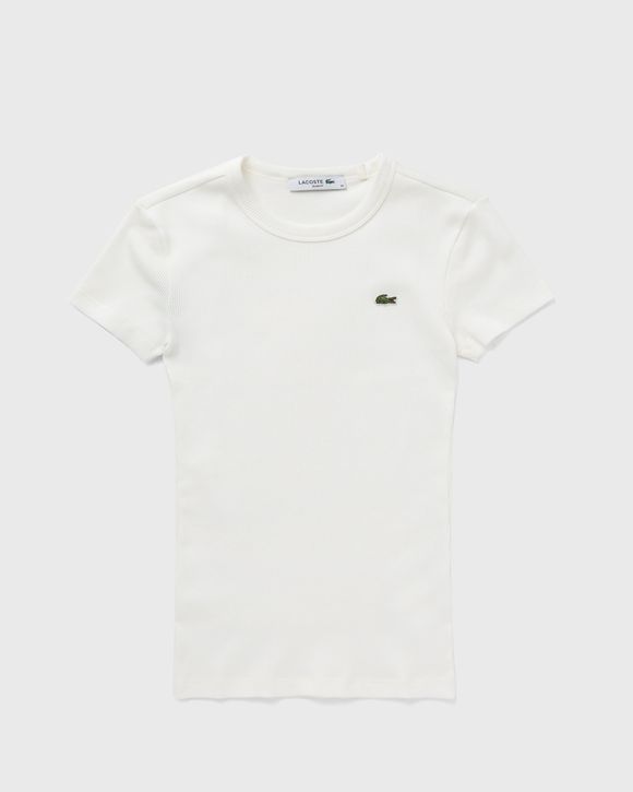 SLIM FIT RIBBED COTTON T-SHIRT