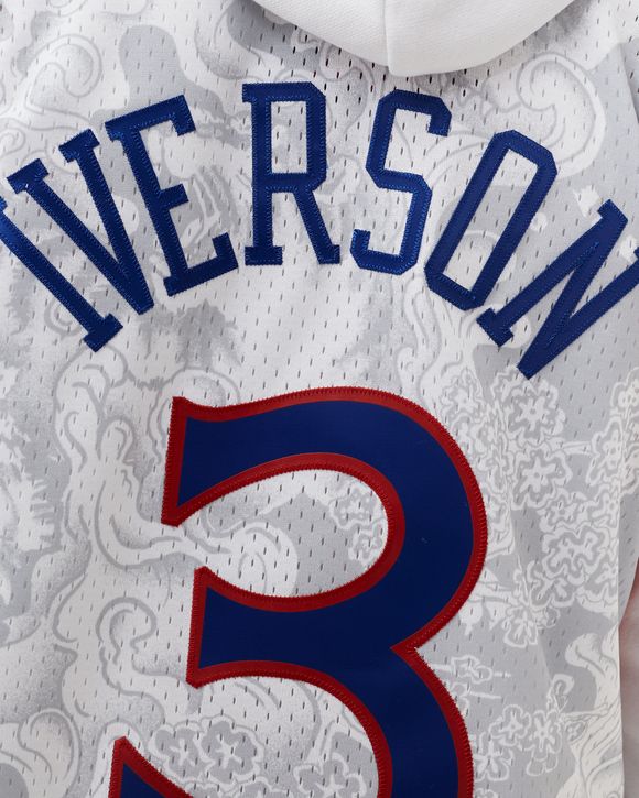 Mitchell & Ness CNY 4.0 Swingman Jersey - Philadelphia 76ers - Allen Iverson #3 men Jerseys White in size:XL