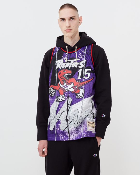 Mitchell & Ness Men's Toronto Raptors Vince Carter Spray Paint Swingman  Jersey - Hibbett