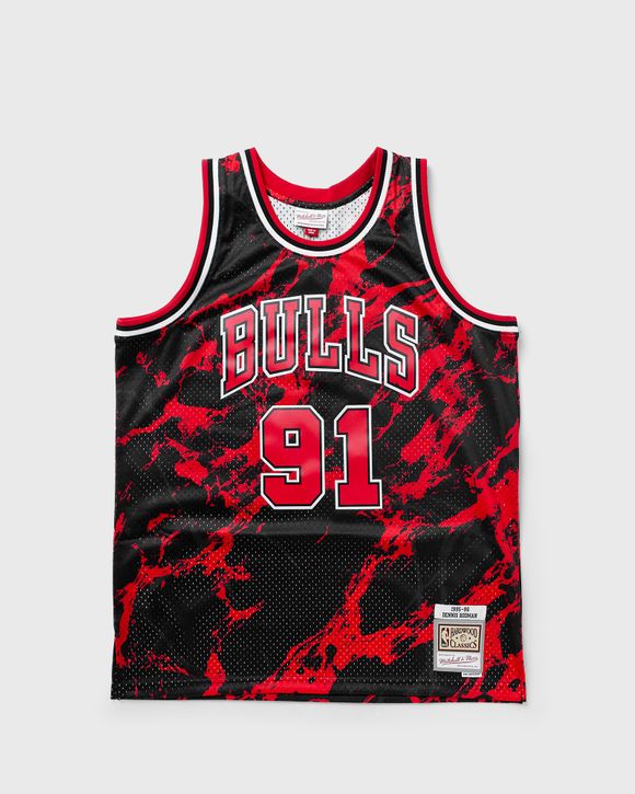 BULLS RODMAN ユニフォーム ミッチェル＆ネス Products Mitchell & Ness Name And Number Mesh Top Chicago