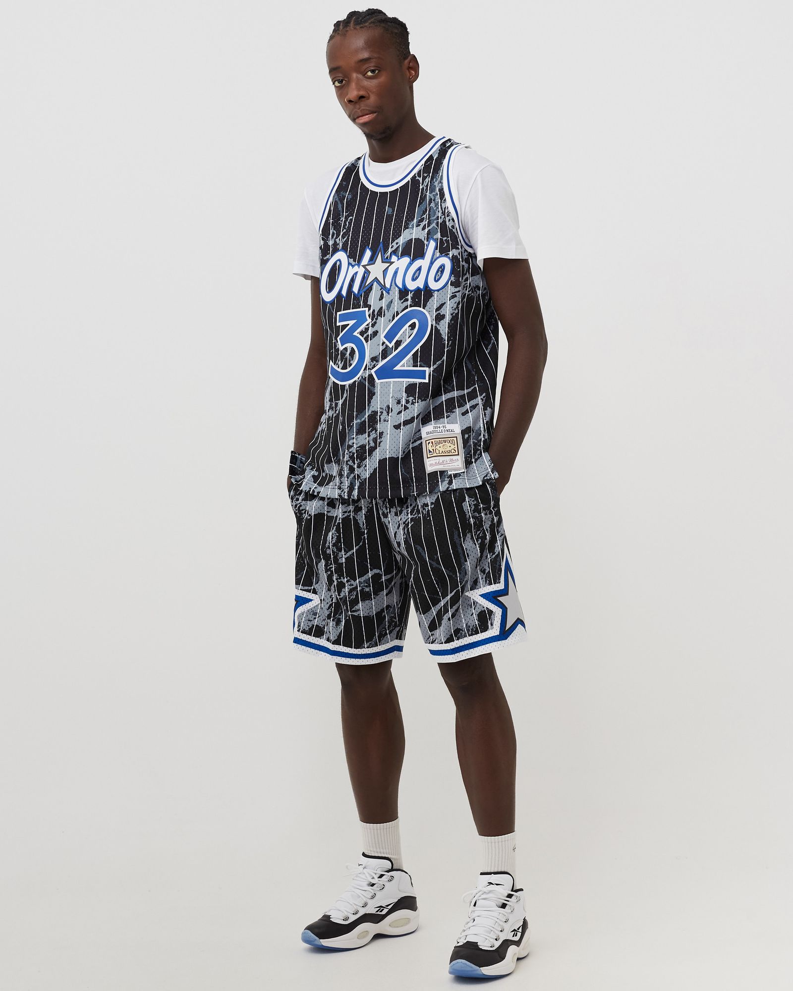 NBA TEAM MARBLE SWINGMAN JERSEY MAGIC 1994 SHAQUILLE O'NEAL