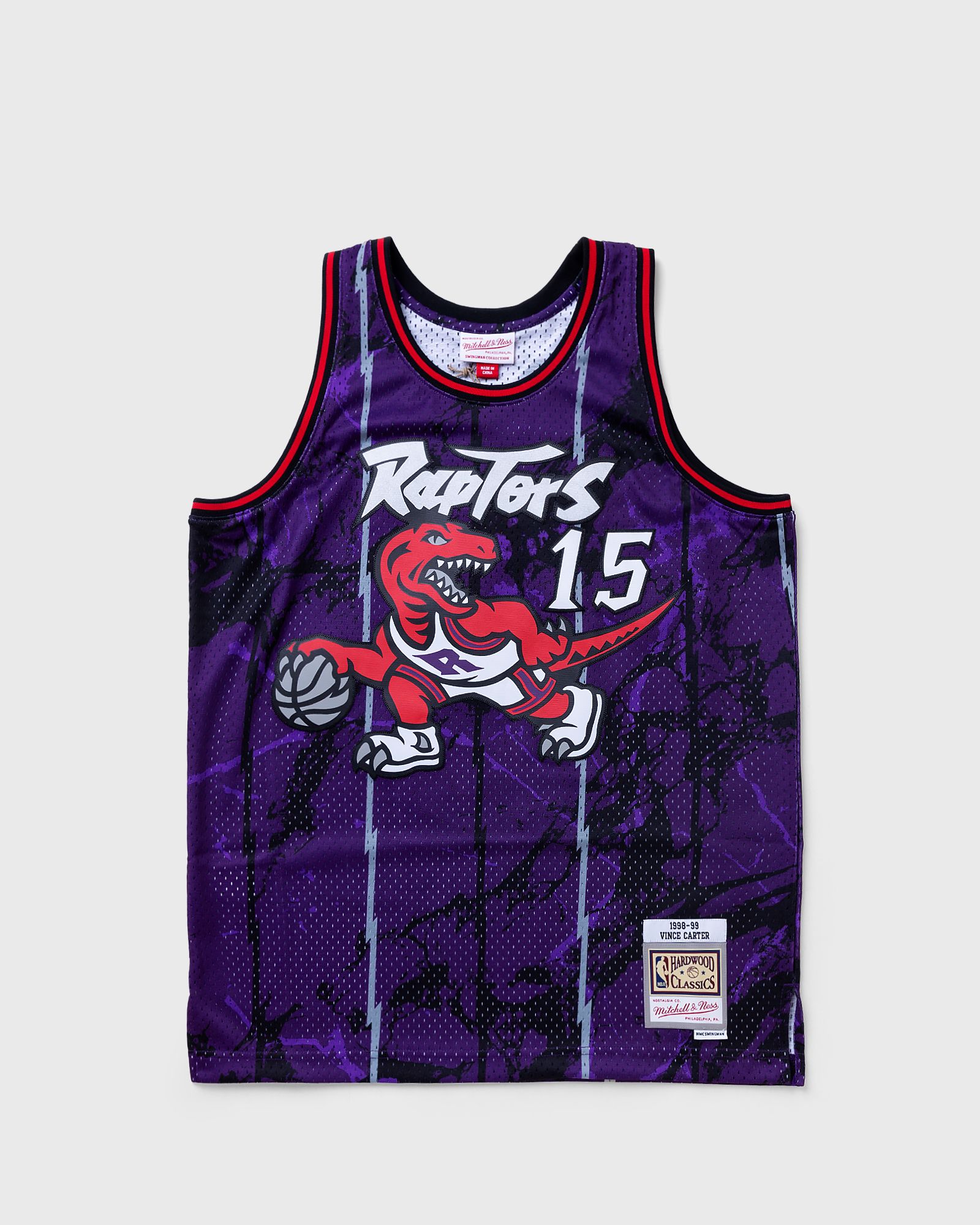 NBA TEAM MARBLE SWINGMAN JERSEY RAPTORS 1998 VINCE CARTER