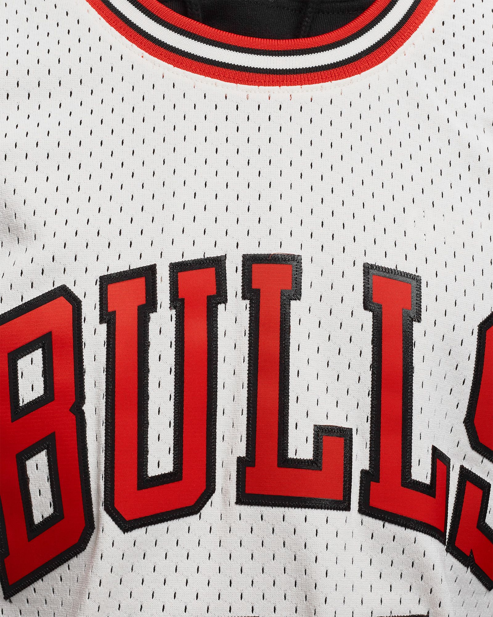 NBA CREAM TEAM COLOR SWINGMAN JERSEY BULLS 1997 DENNIS RODMAN #91