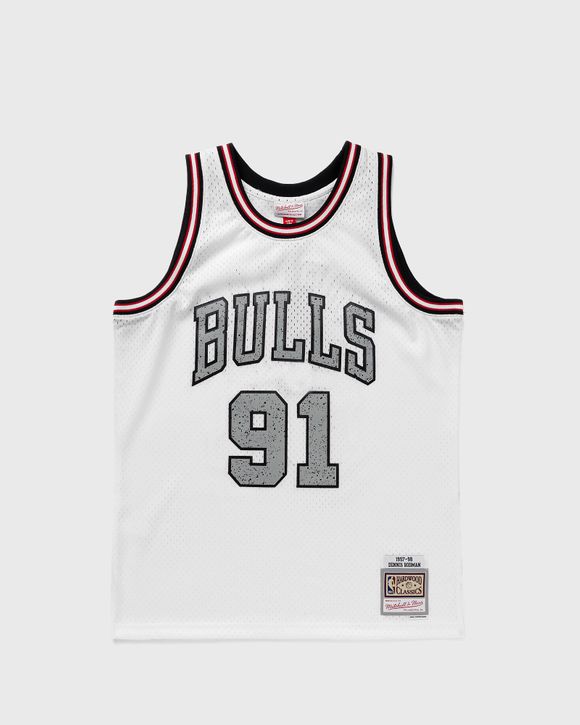 Cracked Cement Swingman Dennis Rodman Chicago Bulls 1997-98 Jersey