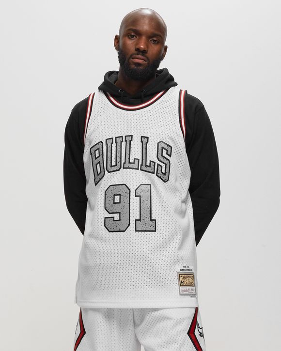 MITCHELL & NESS CHICAGO BULLS #91 DENNIS RODMAN SWINGMAN JERSEY