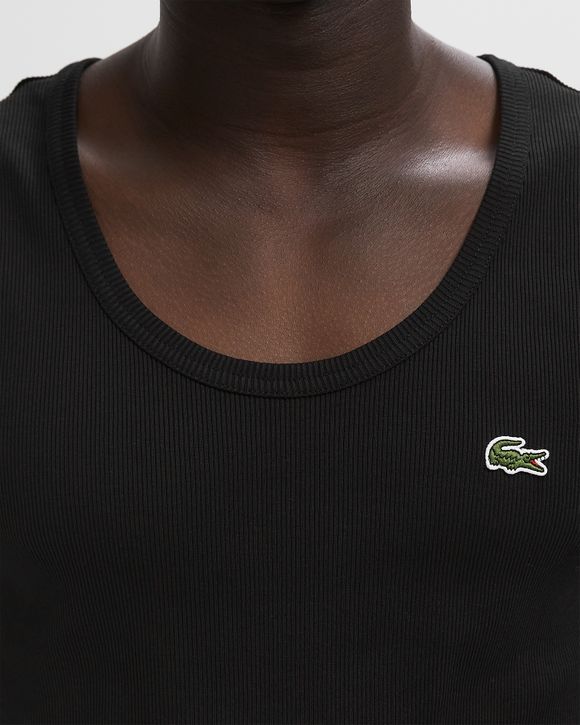 Slim Fit Ribbed Cotton Tank Top