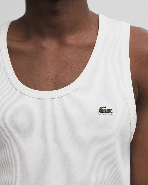 Slim Fit Ribbed Cotton Tank Top