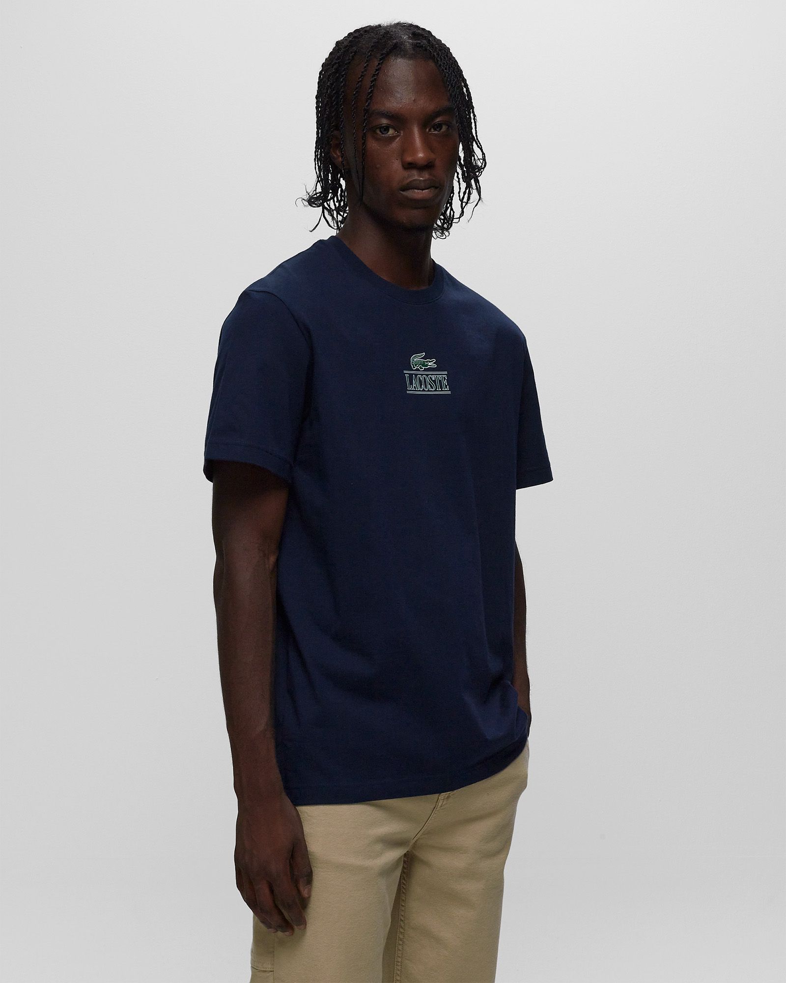 Regular Fit Cotton Jersey Branded T-Shirt