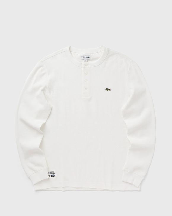 Waffle Knit Henley Tee