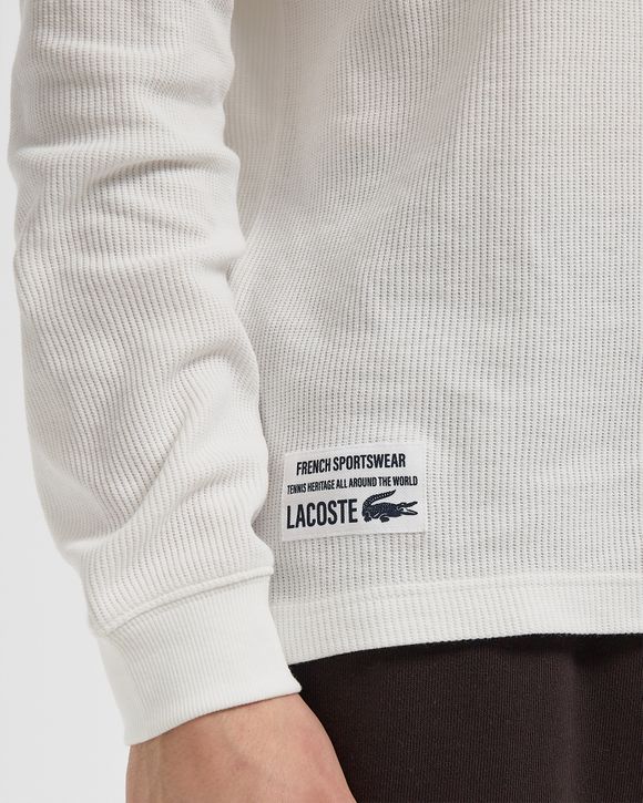 Waffle Knit Henley Tee