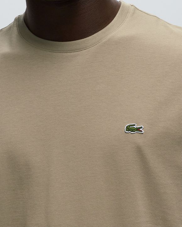 Lacoste t best sale shirt beige