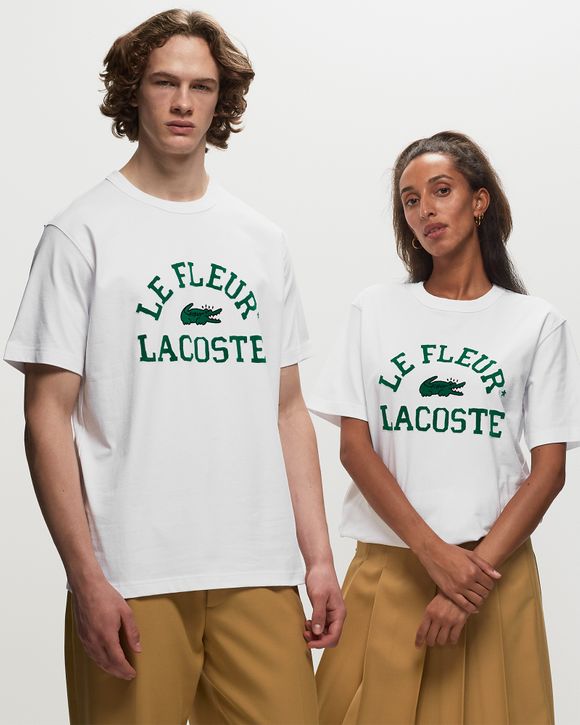 Lacoste X LE FLEUR T SHIRT White BSTN Store