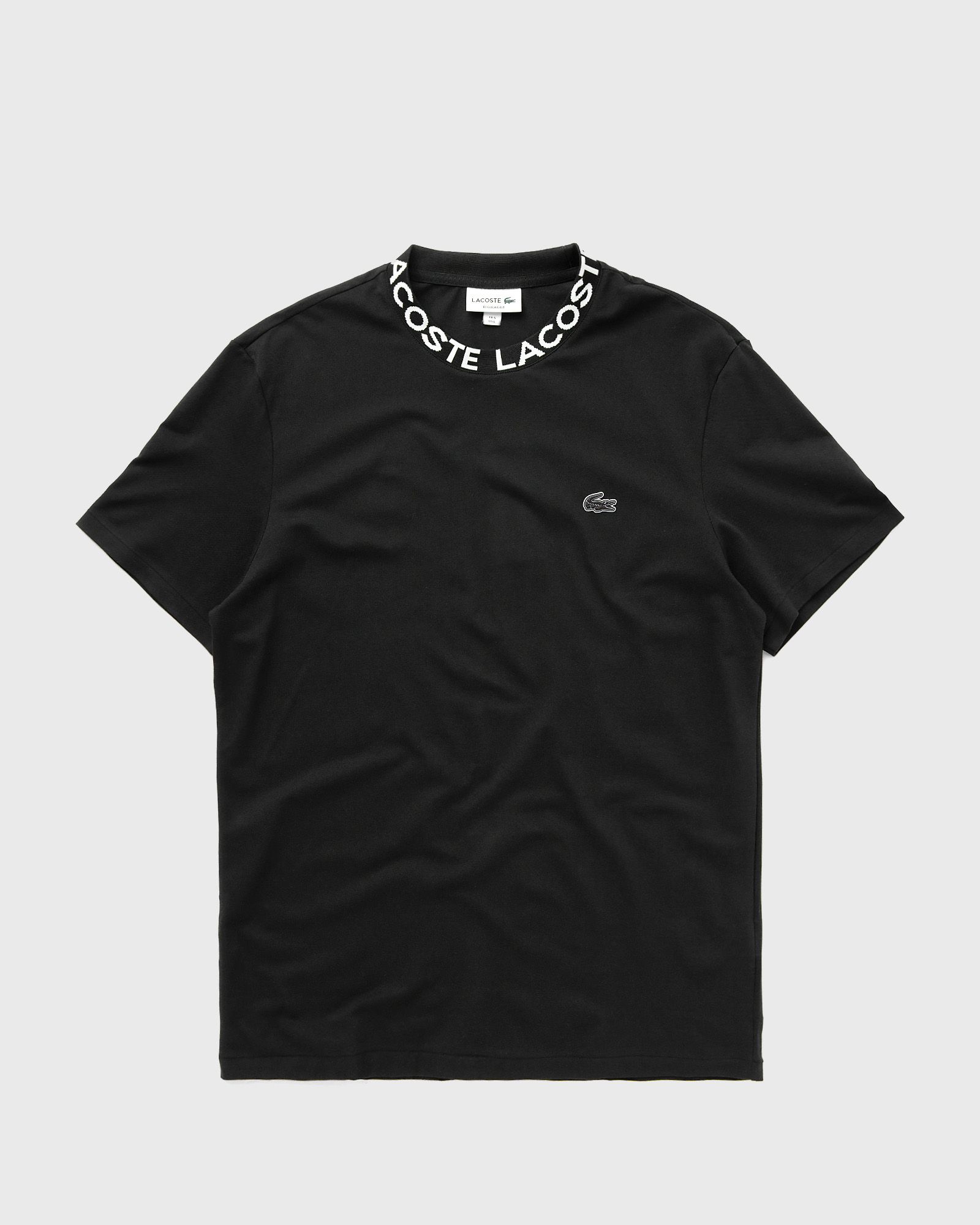 Lacoste - t-shirt men shortsleeves black in größe:xl