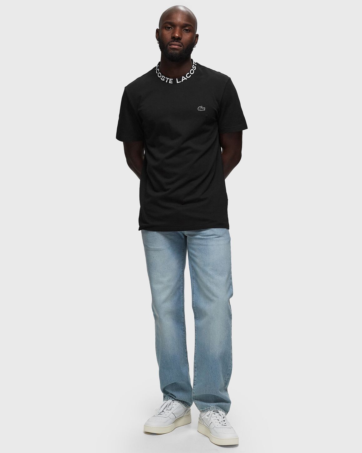 送料込★LACOSTE★半袖Tシャツ TH7488 Tシャツ Men's Lightweight Piqué Neck T-Shirt - T-shirts - New In
