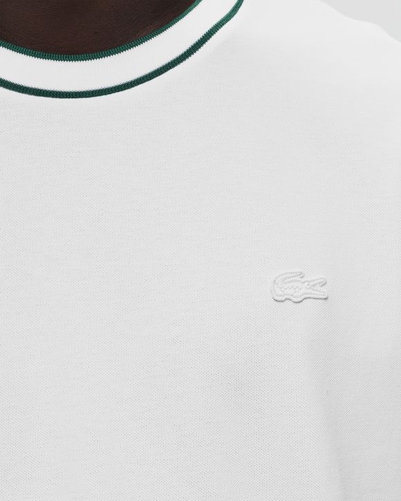 Lacoste wordmark poly crew sweatshirt new arrivals