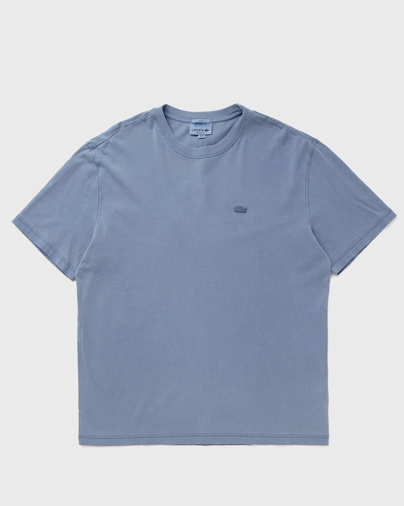 Lacoste - unisex natural dyed t-shirt men shortsleeves blue in größe:m