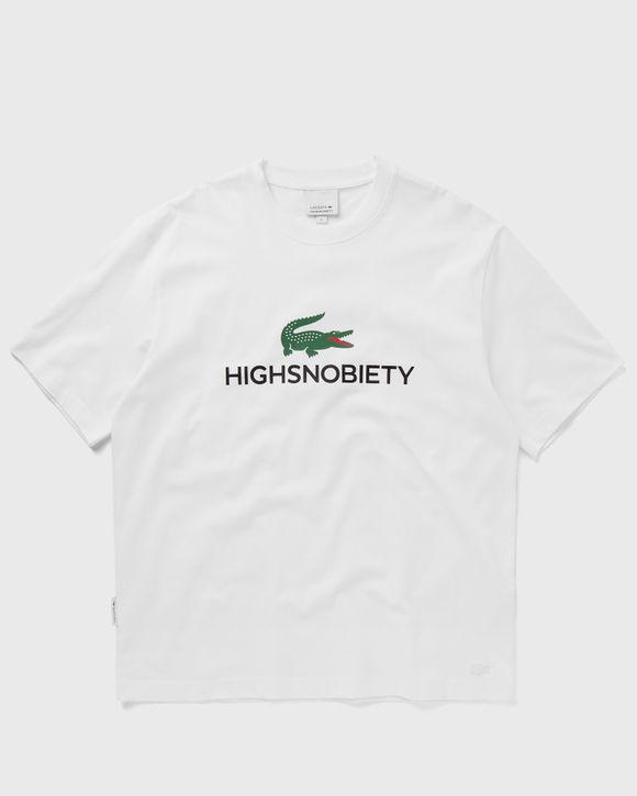 Lacoste X HIGHSNOBIETY TEE White | BSTN Store