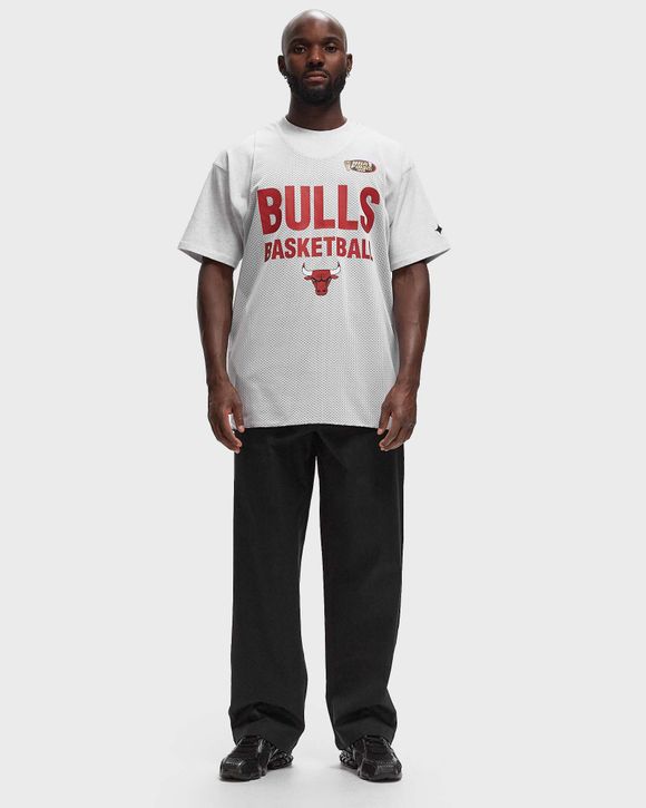 NBA REVERSIBLE MESH PRACTICE TANK VINTAGE LOGO BULLS