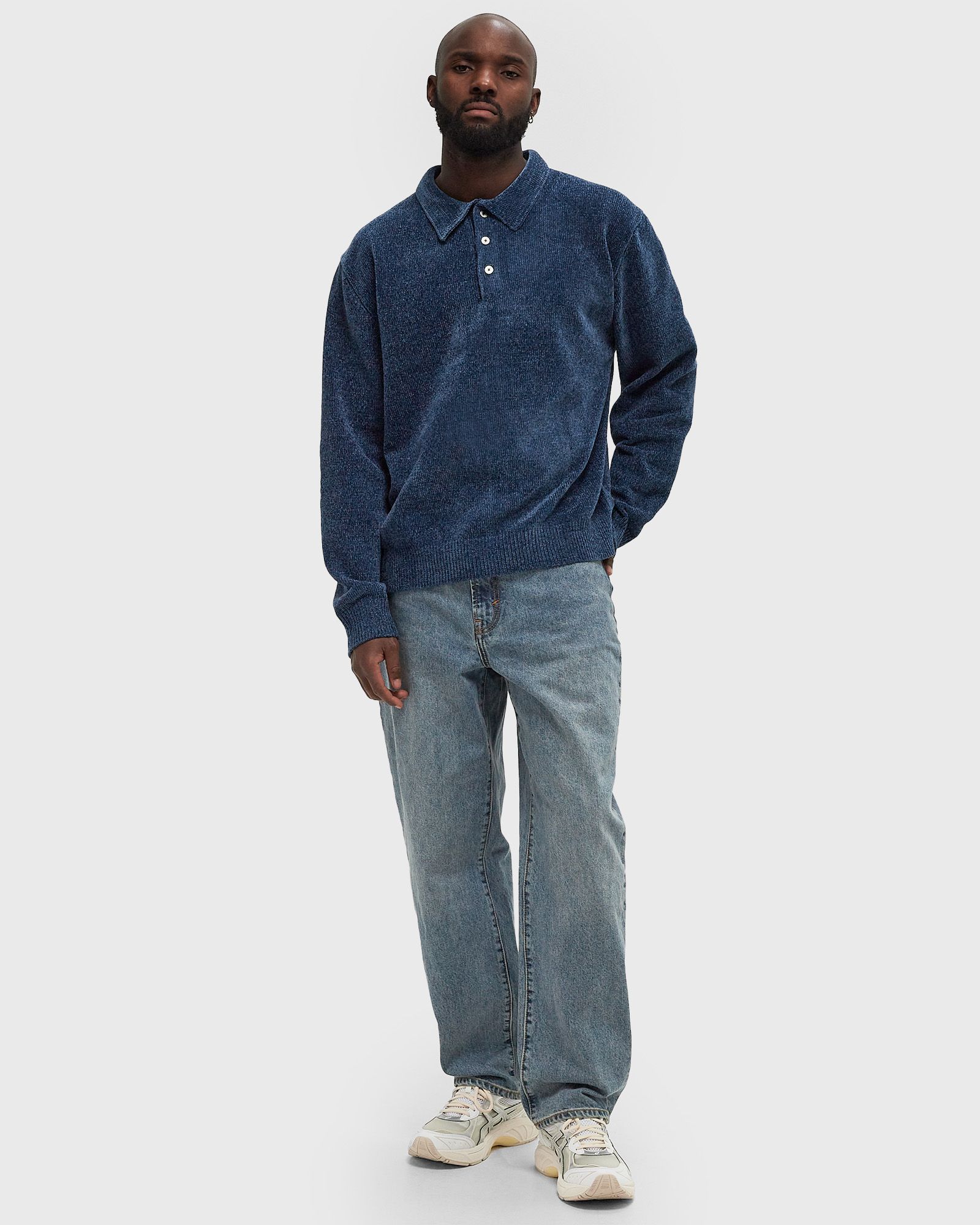 VELVET KNIT POLO