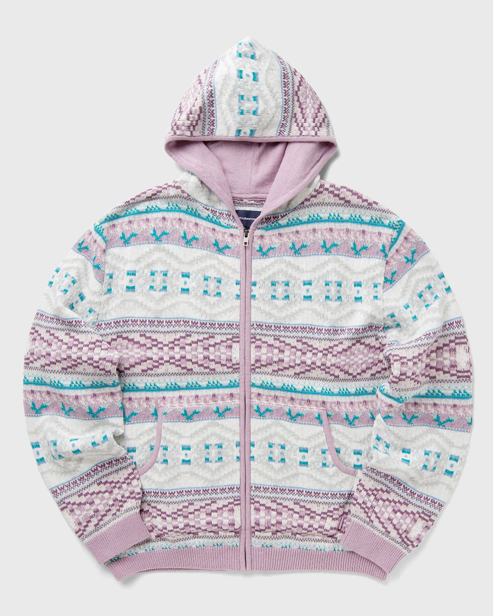 HOODED ZIP UP SWEATER