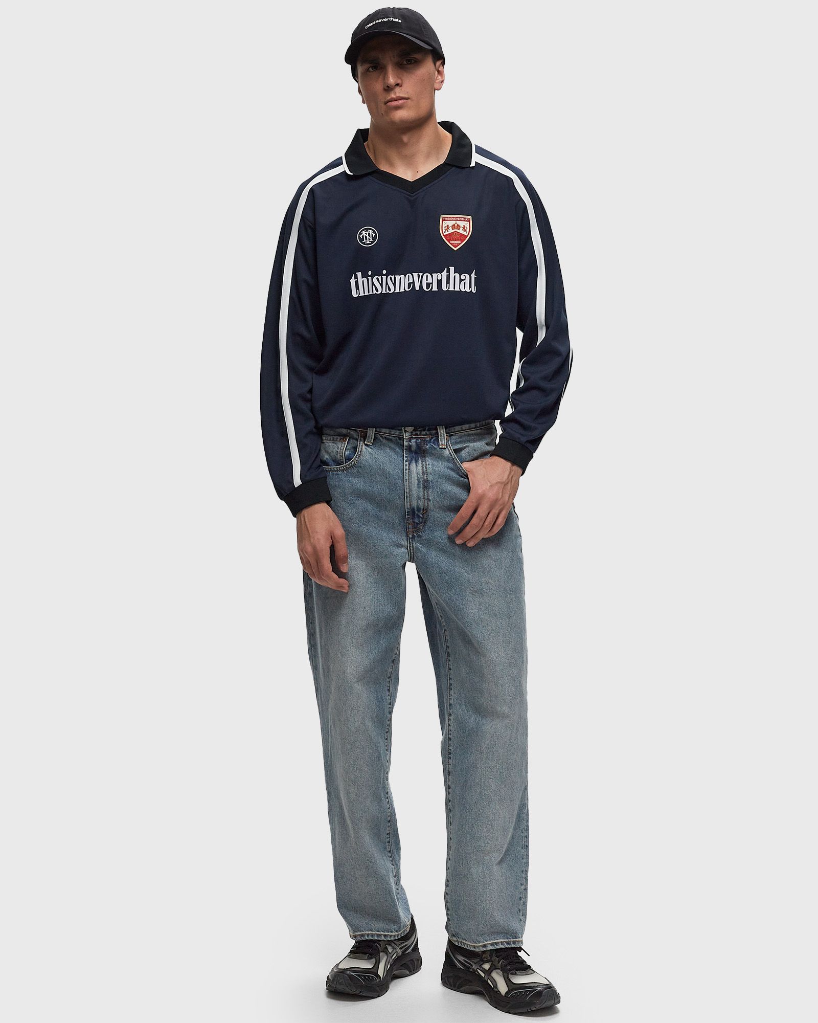 thisisneverthat SOCCER JERSEY Blue | BSTN Store