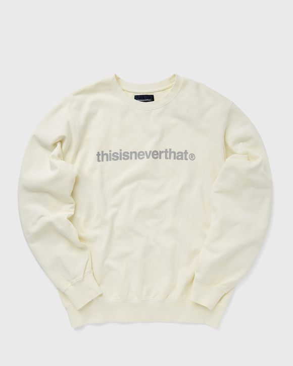 thisisneverthat T-Logo LT Crewneck Beige - IVORY