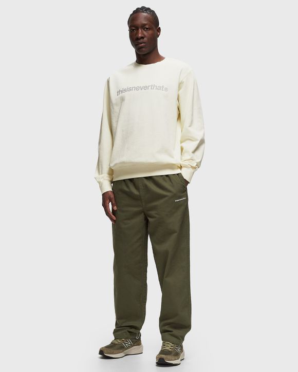 thisisneverthat T-Logo LT Crewneck Beige | BSTN Store