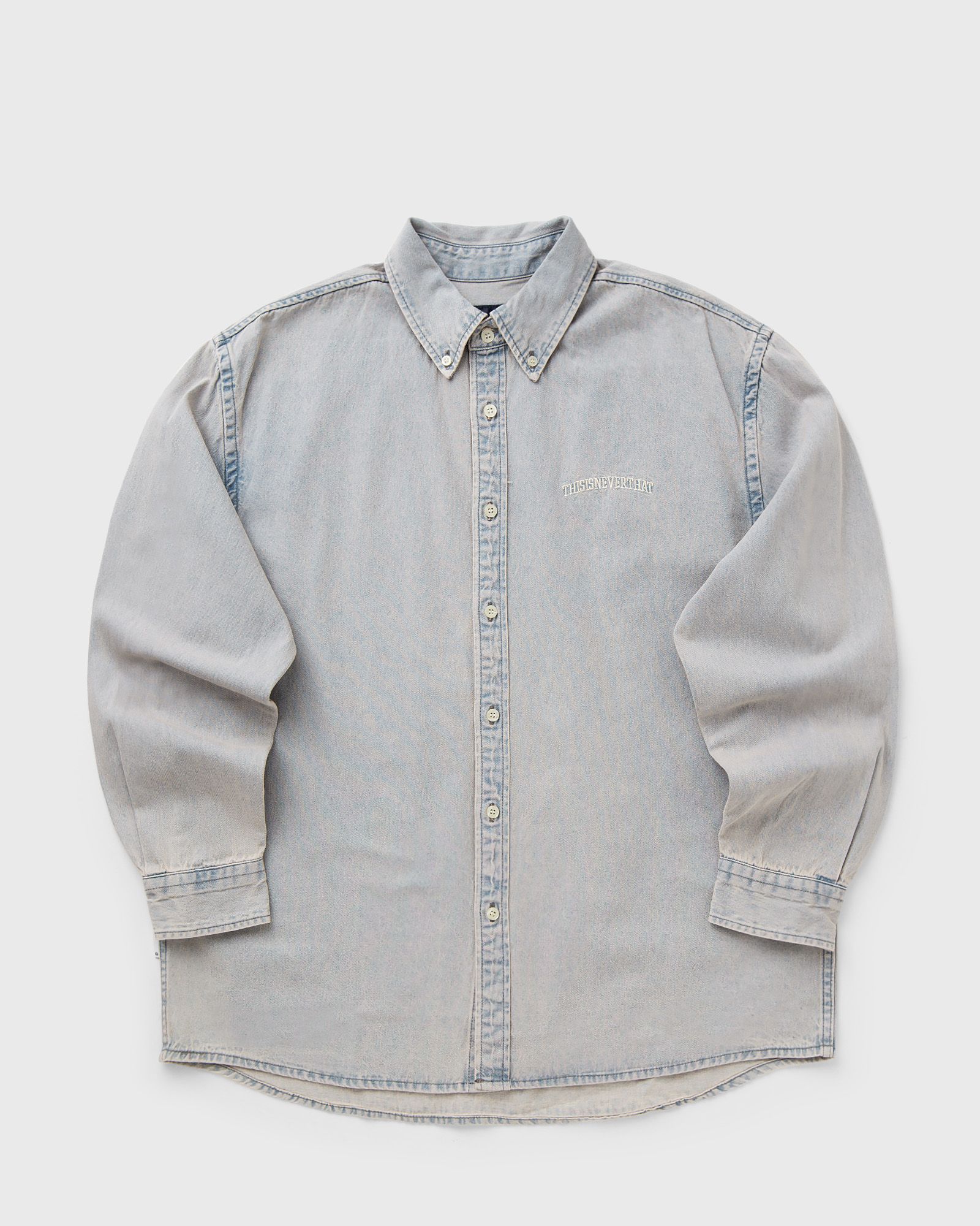 Thisisneverthat Thisisneverthat Washed Denim Shirt in purple