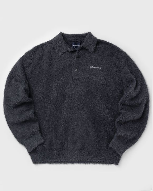 SCT-Logo Shaggy Knit Polo