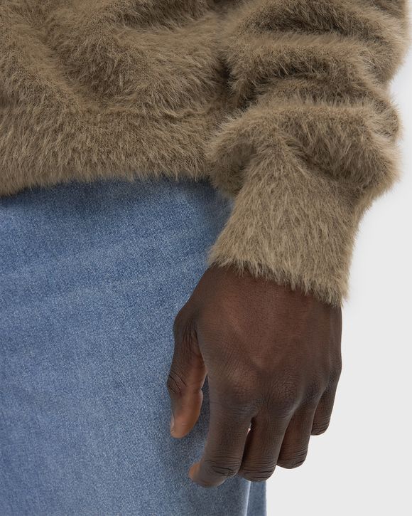 SCT-Logo Shaggy Knit Polo