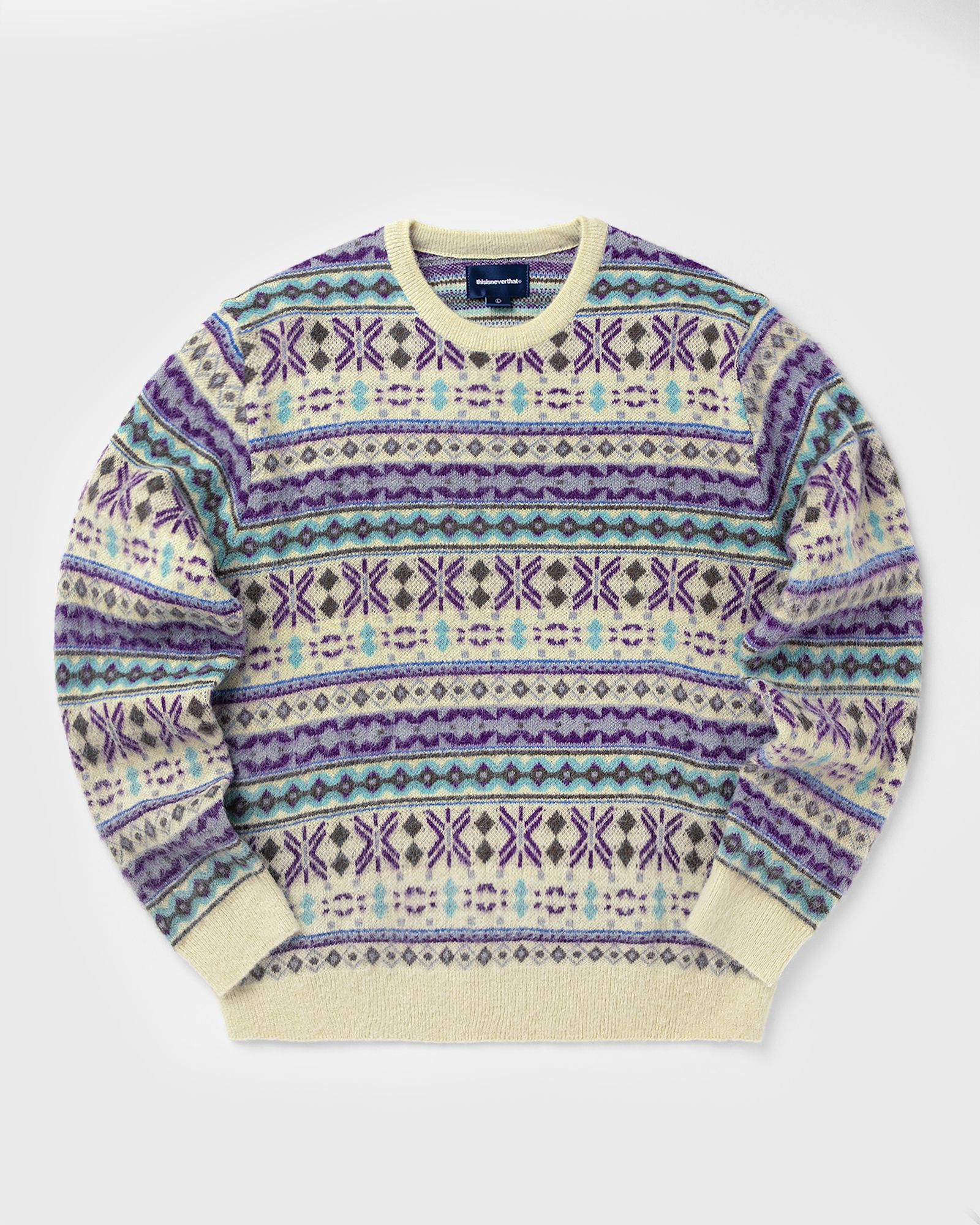 Fair Isle Knit Sweater-image
