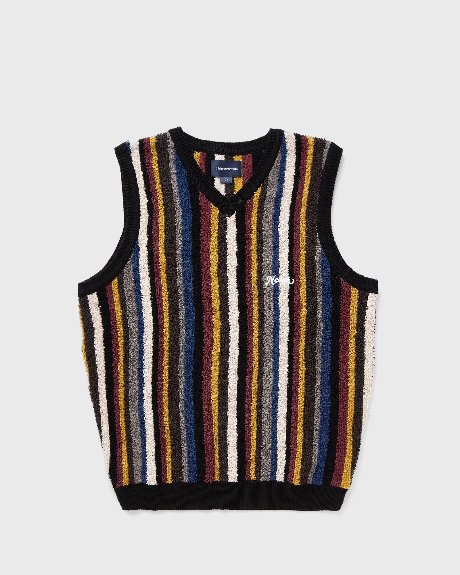 Striped Knit Vest