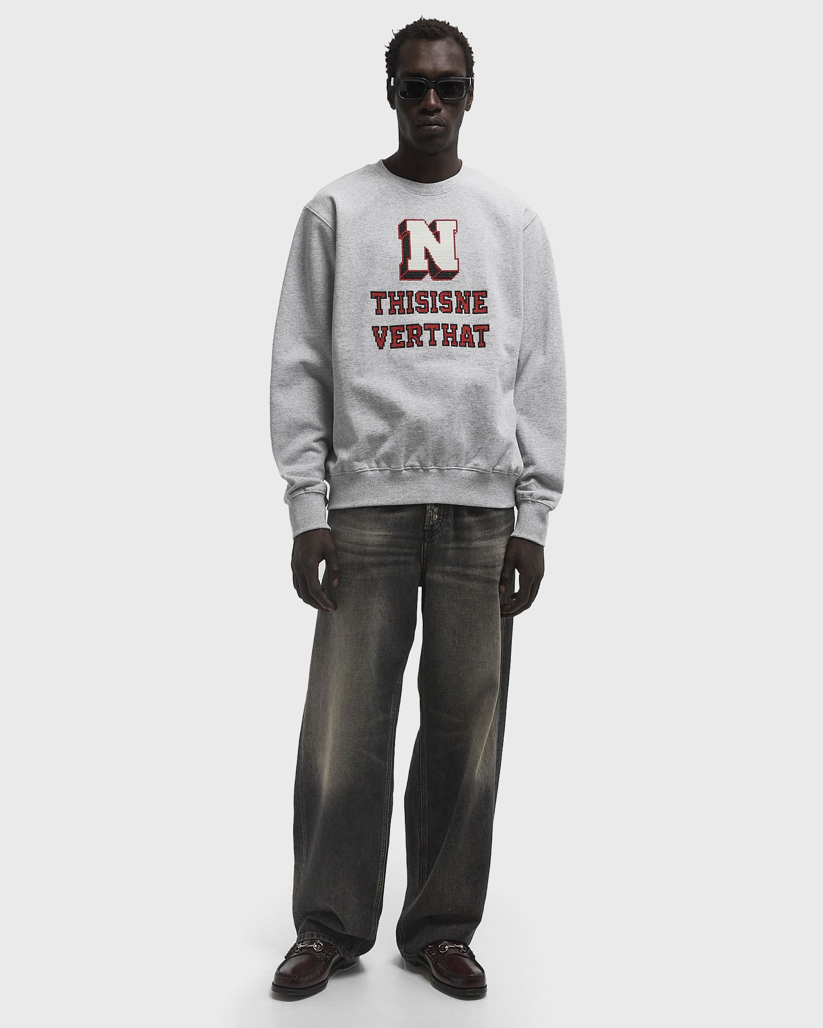 Cross Stitched Crewneck