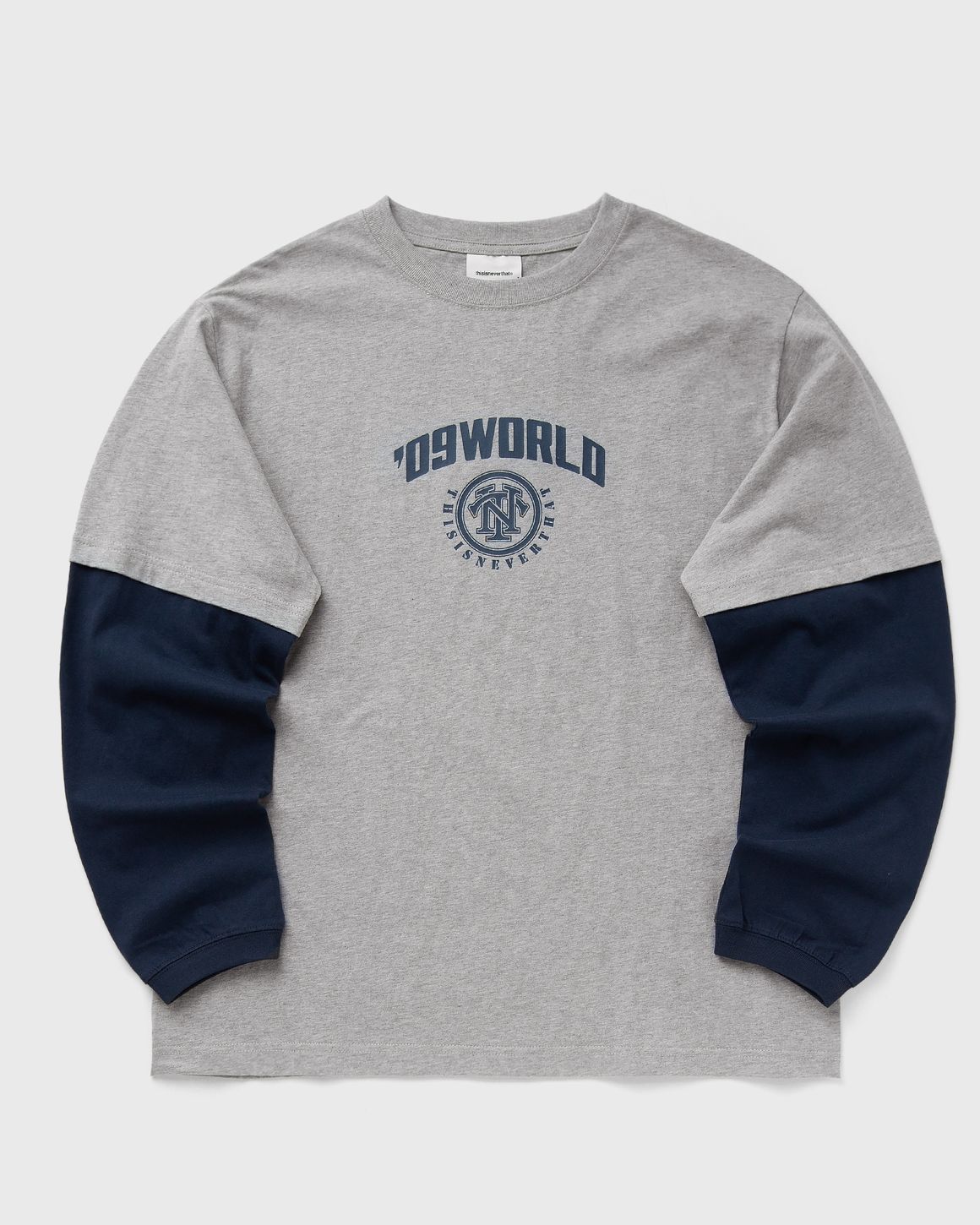 thisisneverthat Layered L/S Tee Grey | BSTN Store