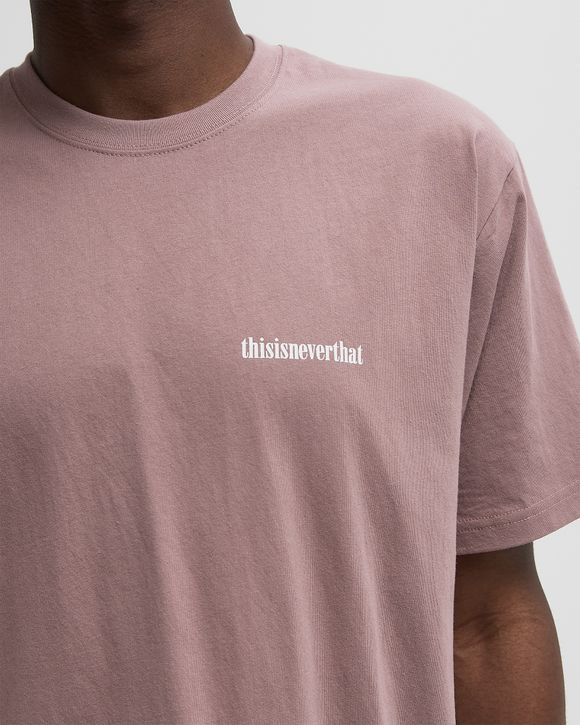 ★thisisneverthat★ 4 Panels Tee Dusty Pink TN251TTSST15DPK thisisneverthat 4 Panels Tee Pink | BSTN Store